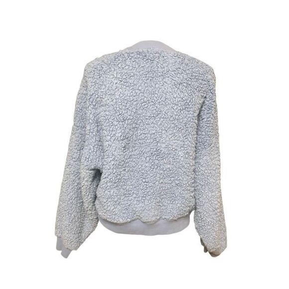 Gap Petite Sherpa Oversized Sweater - Picture 3 of 6